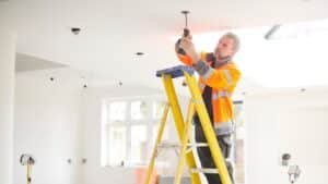 Task lighting installation