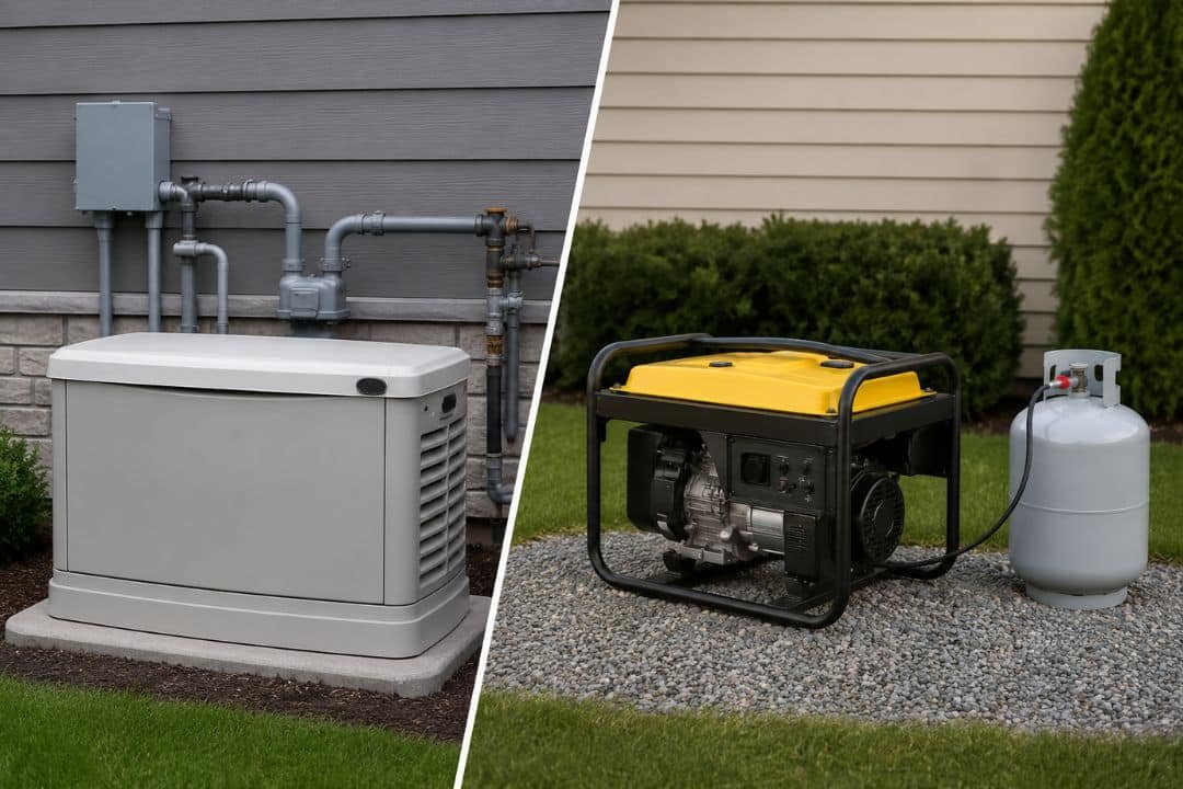 natural gas vs propane generator