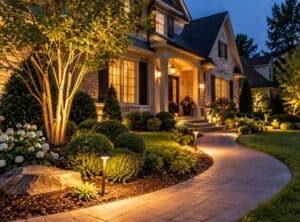 landscape lighting ideas front yard sandy springs
